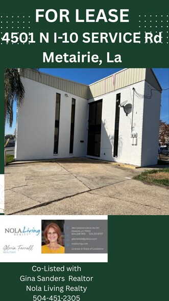 4501 N I 10 Service Rd W, Metairie, LA for lease - Building Photo - Image 2 of 3