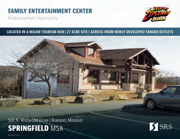 501 N Wildwood Dr, Branson, MO à vendre - Photo du bâtiment - Image 1 de 9