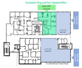 13500 S Tulsa Dr, Oklahoma City, OK à louer Plan d’étage- Image 1 de 1