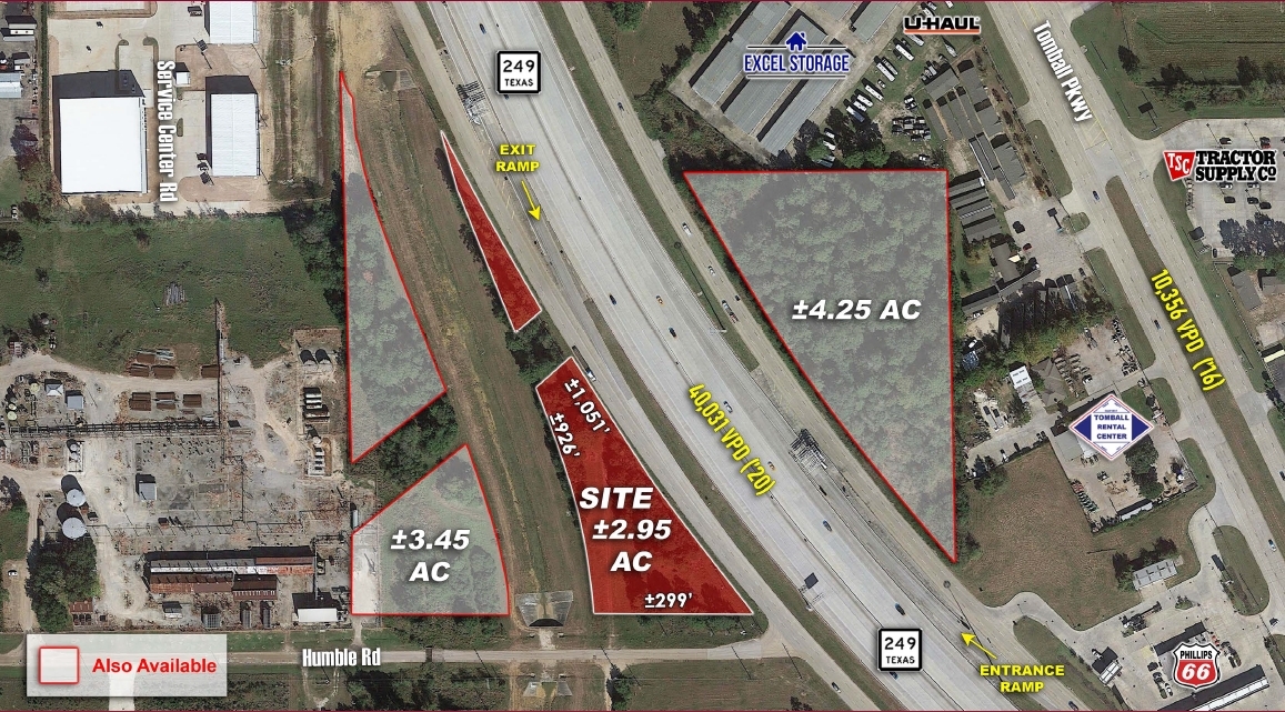 Hwy 249 & Humble Rd, Tomball, TX for sale Primary Photo- Image 1 of 1