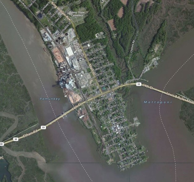 14th & Main St, West Point, VA à vendre - Photo du bâtiment - Image 2 de 2