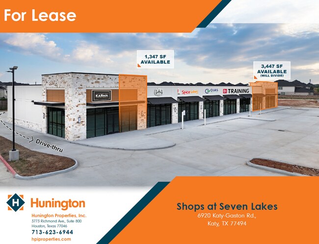 More details for 6920 Katy Gaston Rd, Katy, TX - Retail for Lease