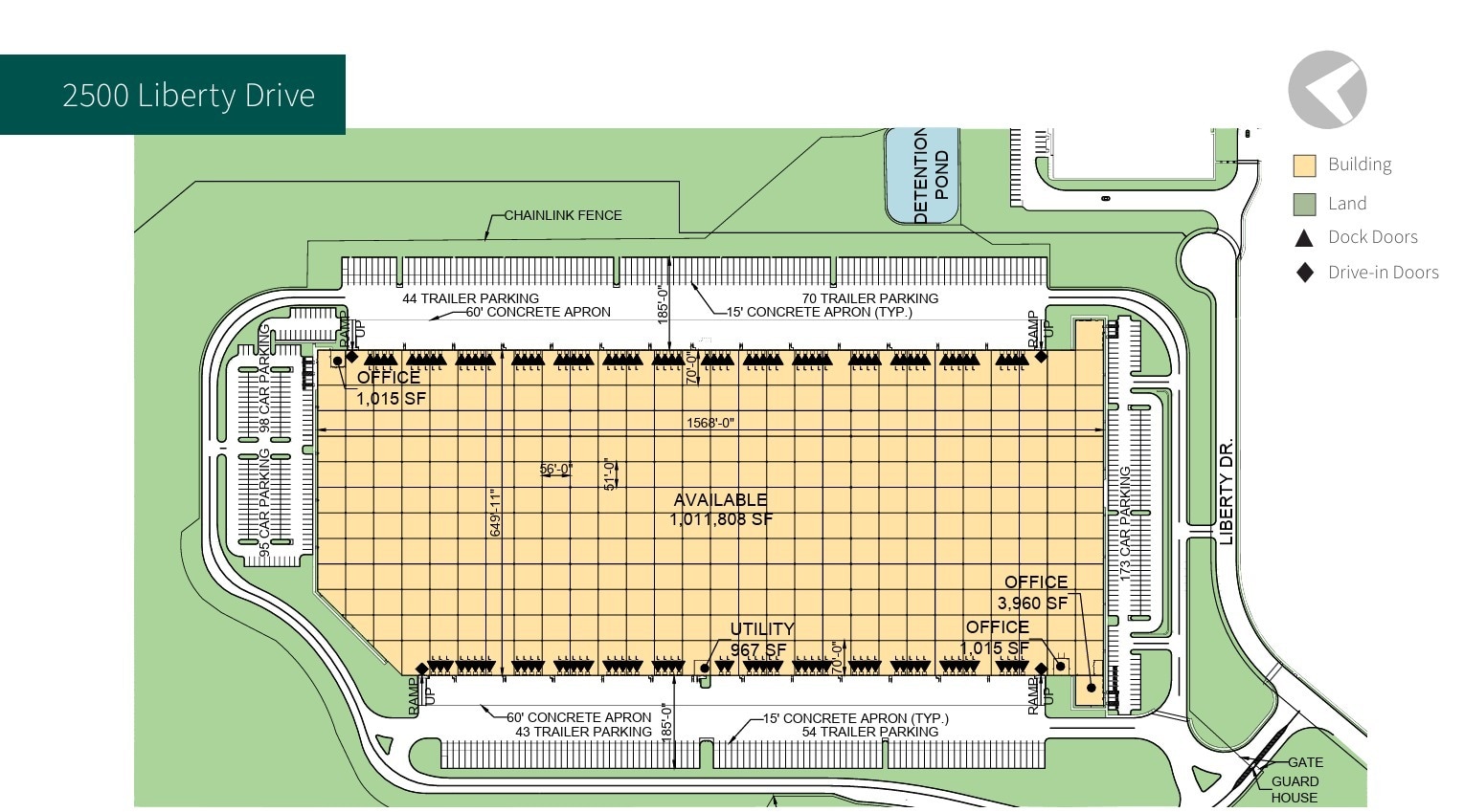 2500 Liberty Dr, Northampton, PA for lease Floor Plan- Image 1 of 10