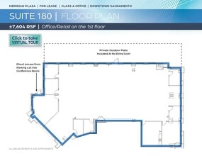 1415 L St, Sacramento, CA à louer Plan d’étage- Image 1 de 2