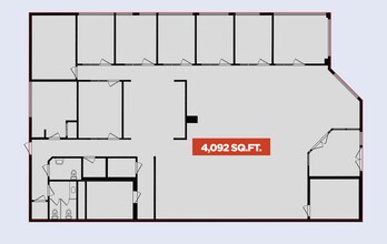 406 Bryne Dr, Barrie, ON for lease Floor Plan- Image 1 of 1