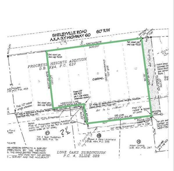 6926 Shelbyville Rd, Simpsonville, KY à vendre - Plan cadastral - Image 2 de 2