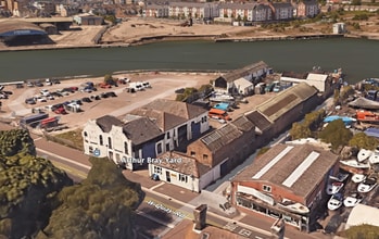 4 West Quay Rd, Poole, DOR - AÉRIEN  Vue de la carte