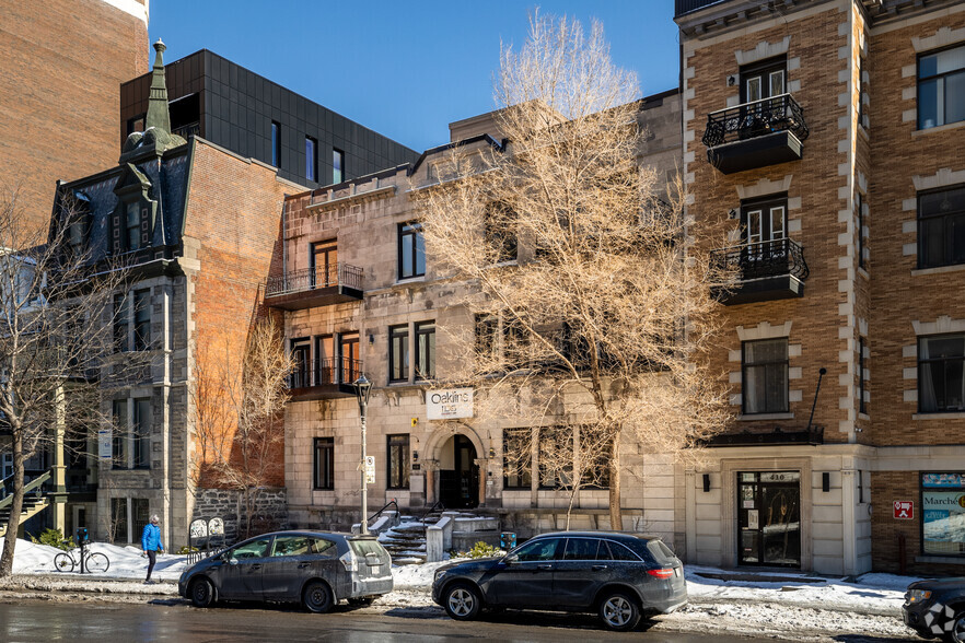 418 Rue Sherbrooke E, Montréal, QC à louer - Photo du bâtiment - Image 3 de 7