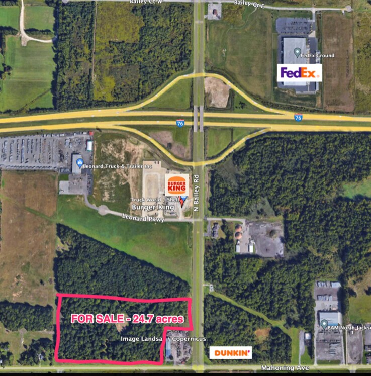 Mahoning Avenue, North Jackson, OH à vendre Aérien- Image 1 de 3