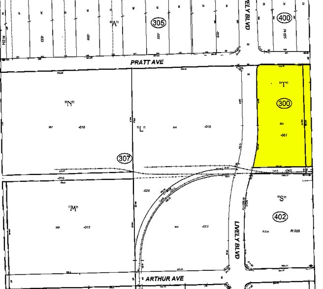 1951 Lively Blvd, Elk Grove Village, IL for sale - Plat Map - Image 2 of 7