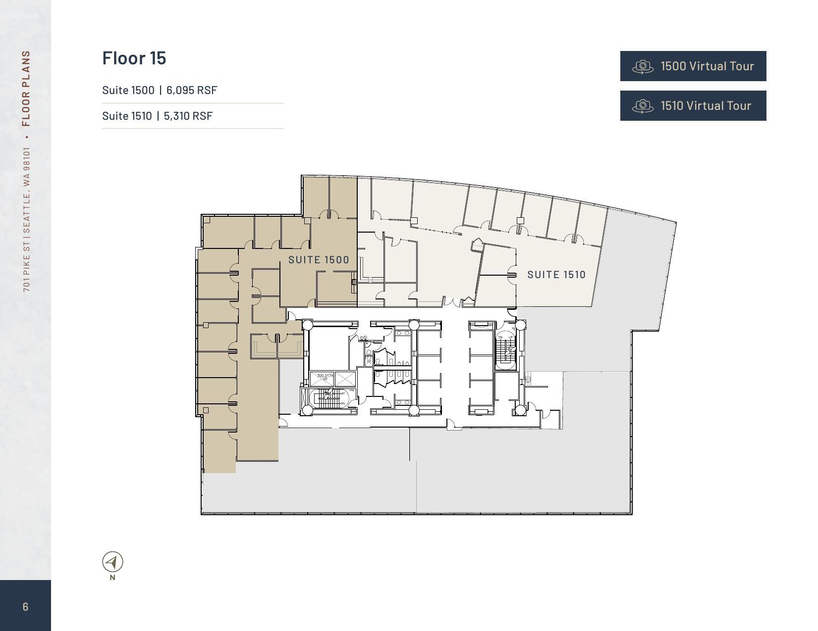 701 Pike St, Seattle, WA for lease Floor Plan- Image 1 of 1