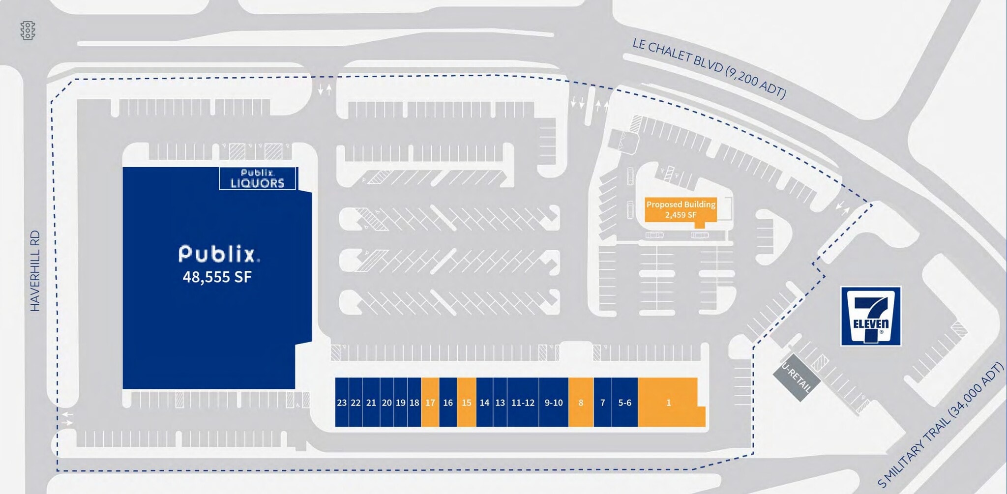 4966 Le Chalet Blvd, Boynton Beach, FL for lease Site Plan- Image 1 of 1