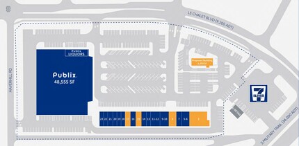 4966 Le Chalet Blvd, Boynton Beach, FL for lease Site Plan- Image 1 of 1