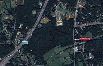 670 Cambridge St, Fredericksburg, VA - AERIAL  map view