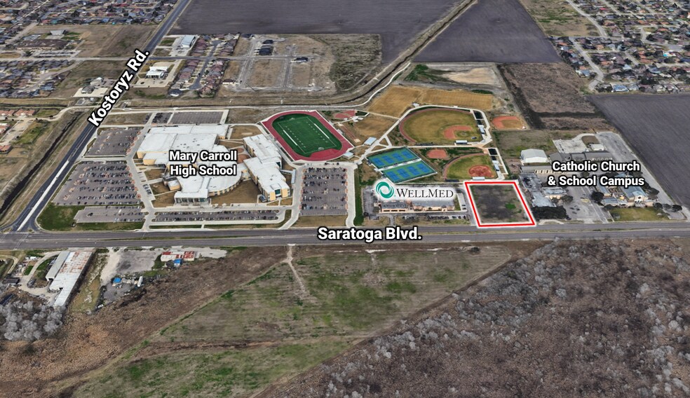 3442 Saratoga Blvd, Corpus Christi, TX à vendre - Photo du bâtiment - Image 2 de 9