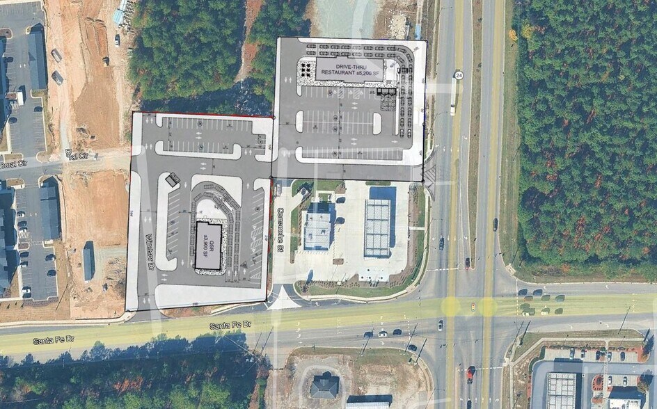 5735 Bragg Blvd, Fayetteville, NC à louer - Plan de site - Image 2 de 3