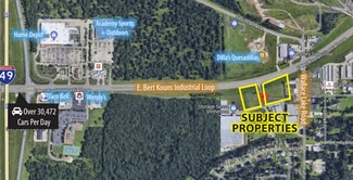 Plus de détails pour E Corner of Bert Kouns Industrial Loop and Premier Ct, Shreveport, LA - Terrain à vendre