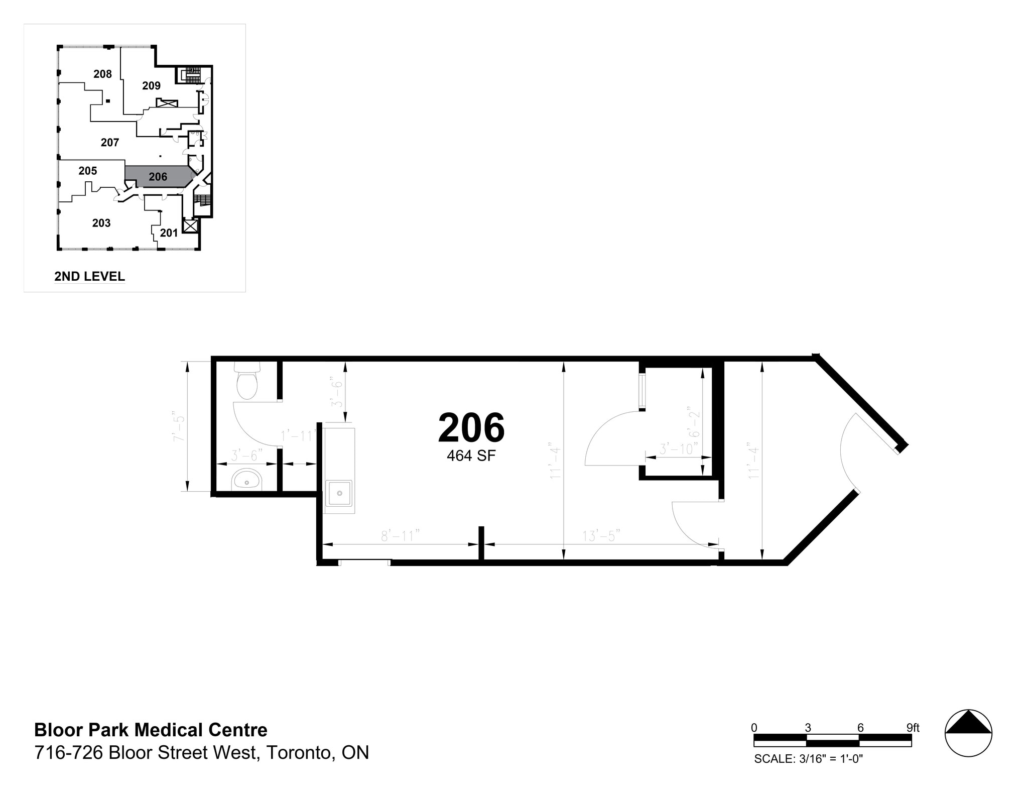 726 Bloor St W, Toronto, ON for lease Site Plan- Image 1 of 1
