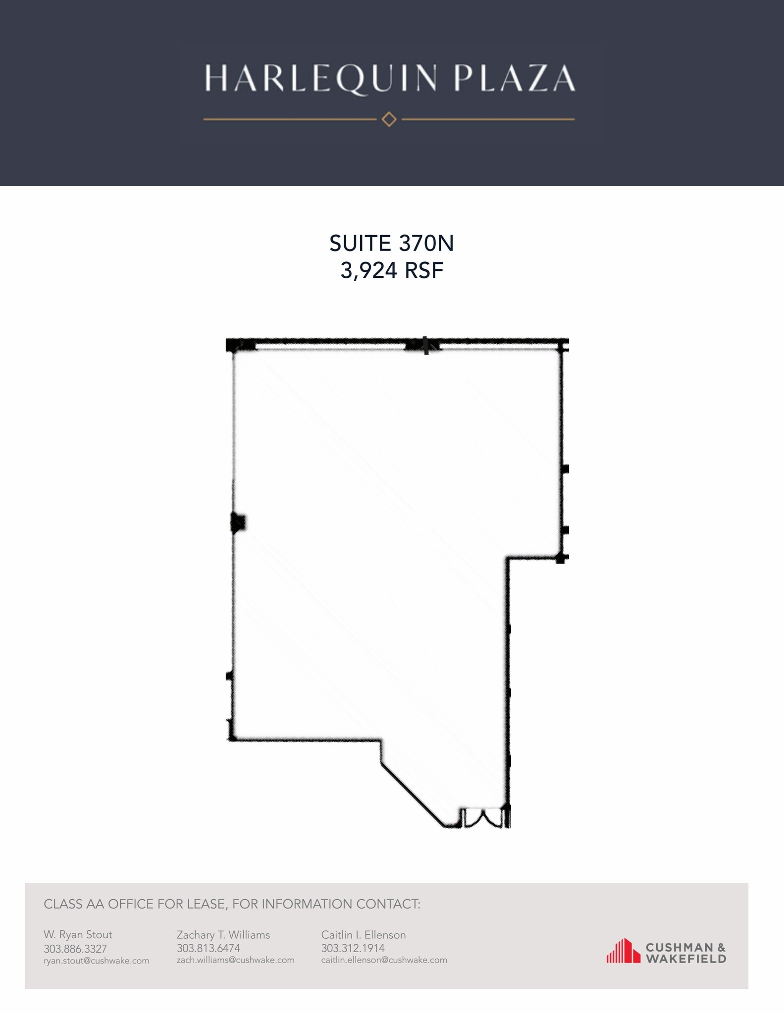 7600 E Orchard Rd, Greenwood Village, CO for lease Floor Plan- Image 1 of 1