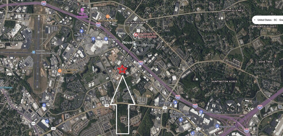 127 Halton Village Cir, Greenville, SC à louer - Aérien - Image 2 de 7