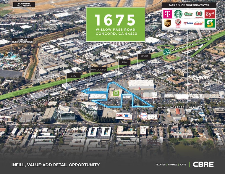 1675 Willow Pass Rd, Concord, CA for sale - Building Photo - Image 1 of 12