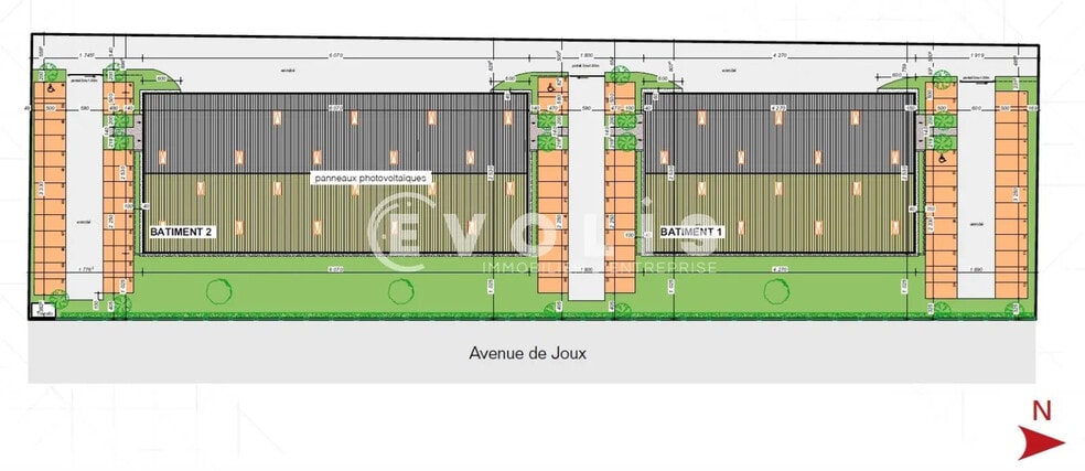 Flex dans Arnas à louer - Plan de site - Image 3 de 25