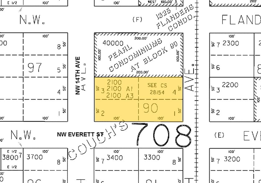 300 NW 14th Ave, Portland, OR for lease - Plat Map - Image 2 of 17