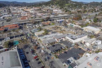 516-522 3rd St, San Rafael, CA - Aerial map view