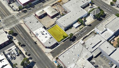 230 W 33rd St, Los Angeles, CA - AERIAL  map view