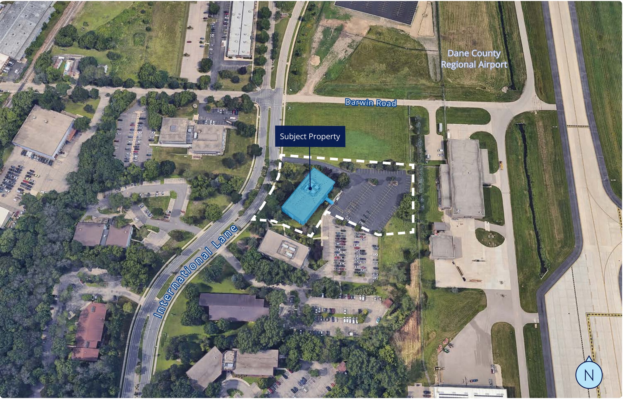 2917 International Ln, Madison, WI for lease Aerial- Image 1 of 7