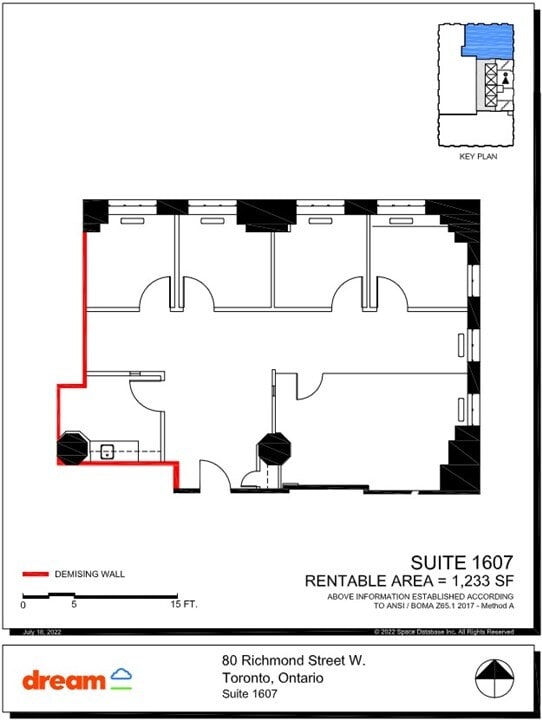 80 Richmond St W, Toronto, ON for lease Floor Plan- Image 1 of 1