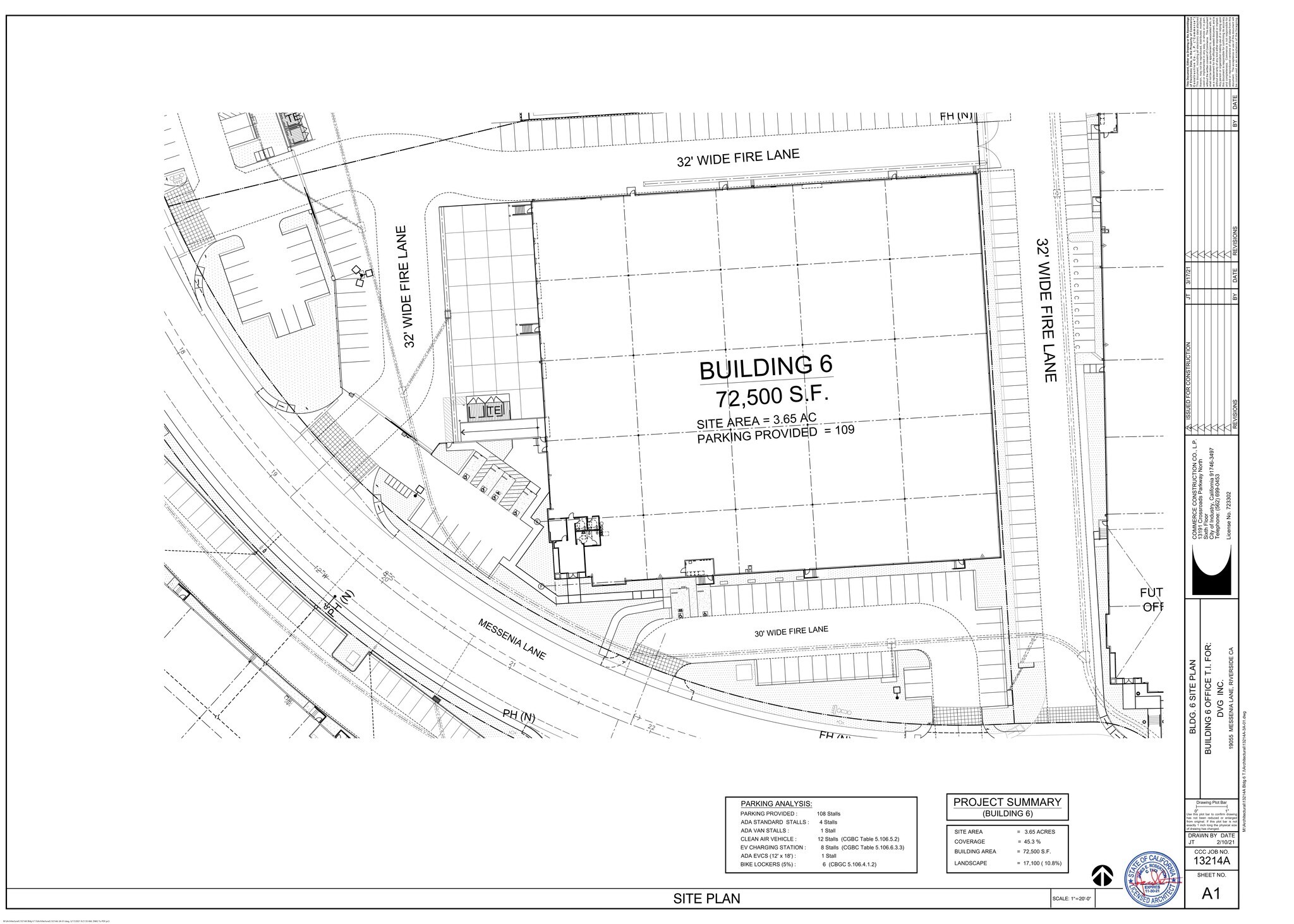19055 Messenia Ln, Perris, CA à louer Plan de site- Image 1 de 1