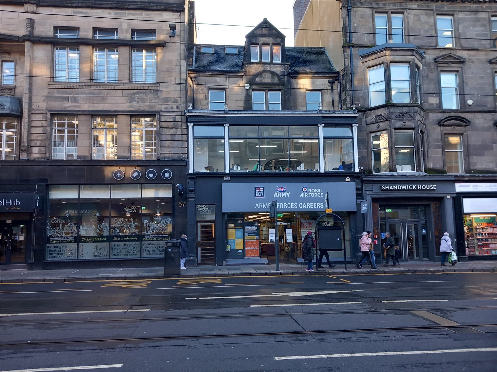 63-65 Shandwick Pl, Edinburgh à louer Photo du bâtiment- Image 1 de 2