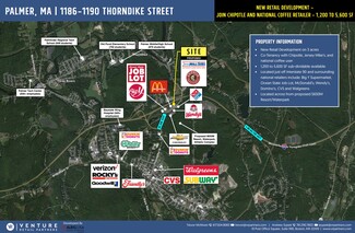 Plus de détails pour 1186-1190 Thorndike St, Palmer, MA - Local commercial à louer