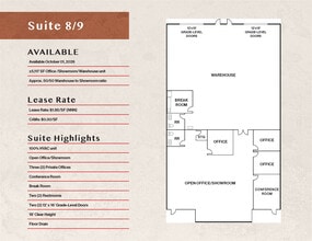 6001 S Decatur Blvd, Las Vegas, NV for lease Floor Plan- Image 1 of 1