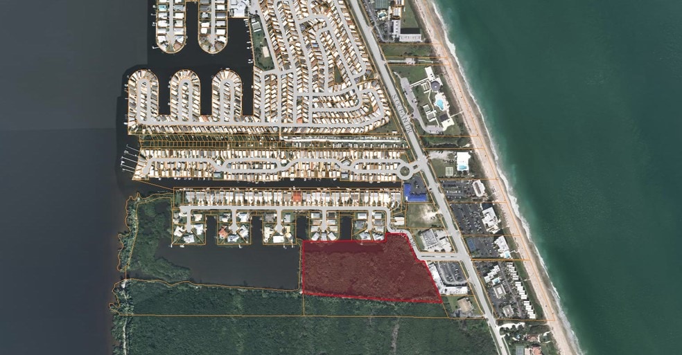 10 E Aqua Ra Dr, Jensen Beach, FL à vendre - Aérien - Image 3 de 8