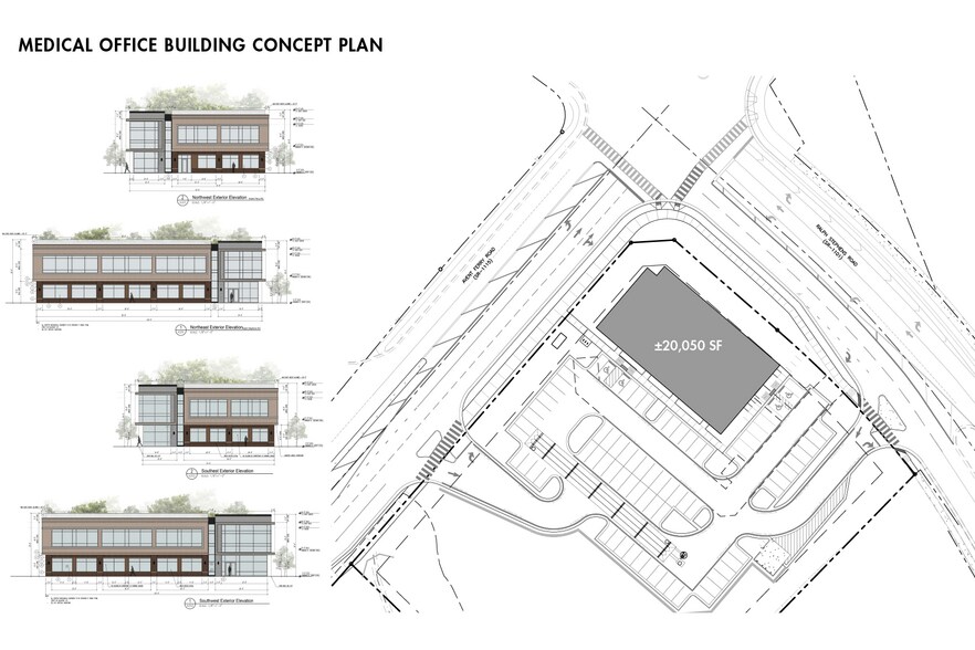 1201-1251 Avent Ferry Rd, Holly Springs, NC à vendre - Plan de site - Image 2 de 4