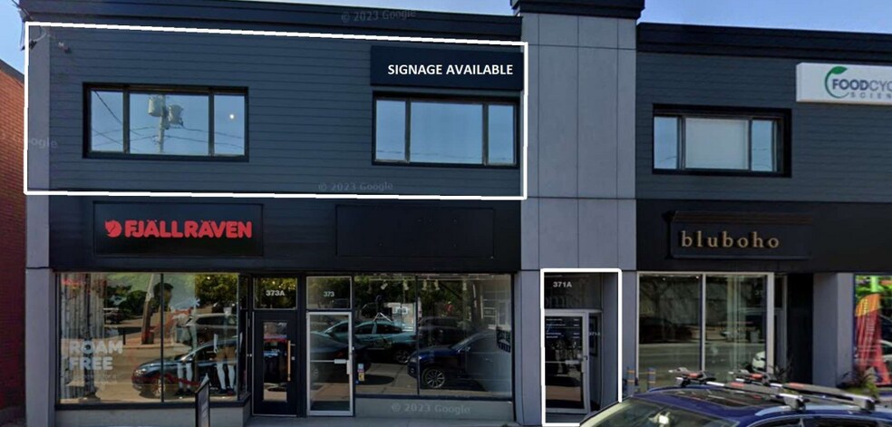 369-373 Richmond Rd, Ottawa, ON à louer - Photo du bâtiment - Image 2 de 2