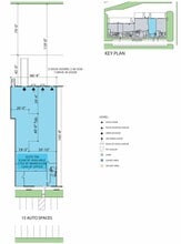 560 Atlanta S Pky, College Park, GA à louer Plan d’étage- Image 1 de 1
