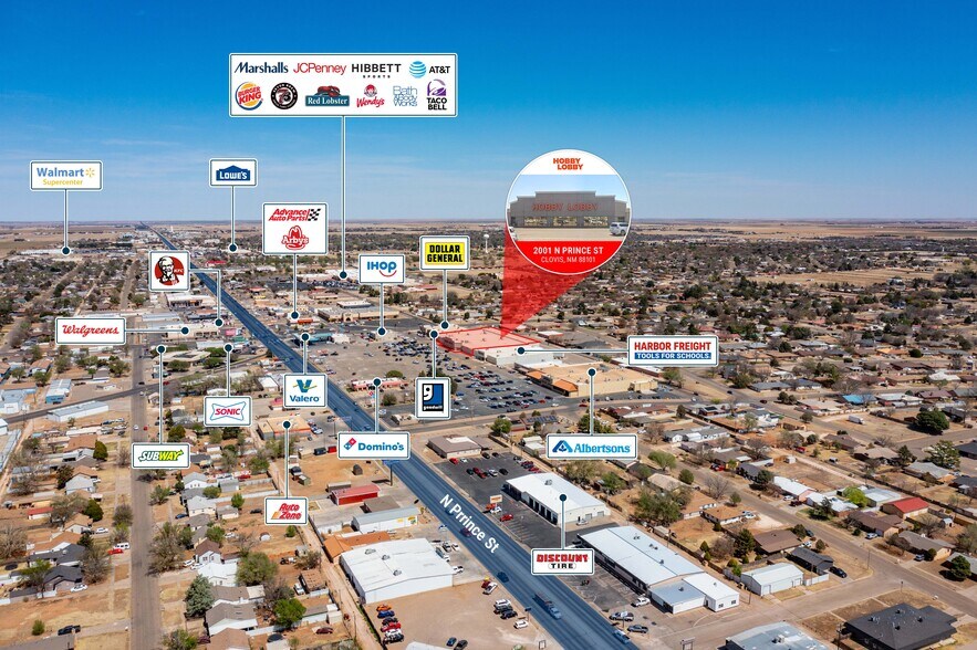 2001 N Prince St, Clovis, NM à vendre - Photo du bâtiment - Image 2 de 7