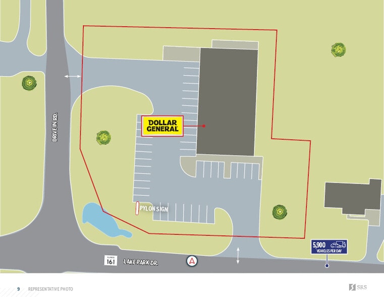 1549 Lake Park Dr, Germantown, IL for sale - Site Plan - Image 3 of 3