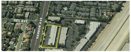 16540 Harbor Blvd, Fountain Valley, CA - Aerial map view
