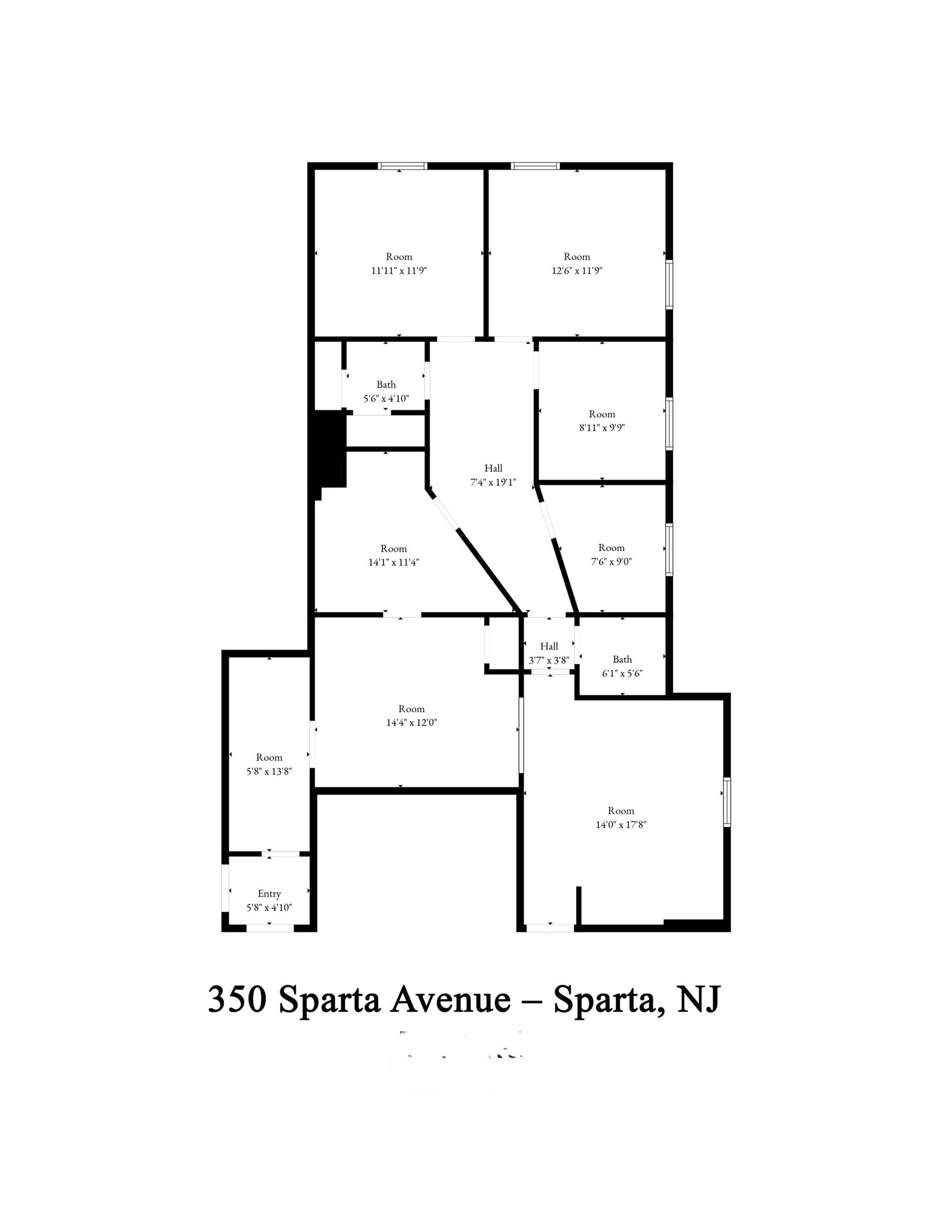 350 Sparta Ave, Sparta, NJ for lease Site Plan- Image 1 of 1