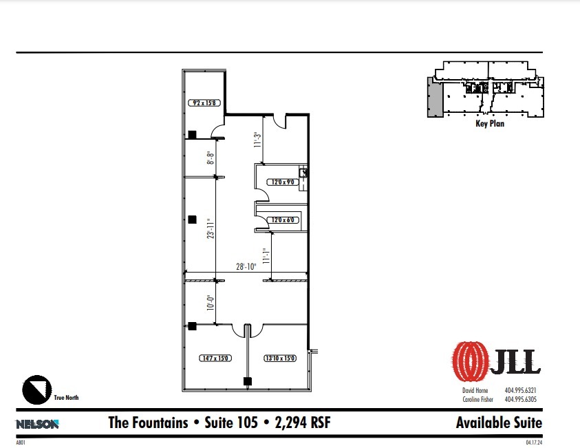 3200 Highlands Pky SE, Smyrna, GA à louer Plan d’étage- Image 1 de 1