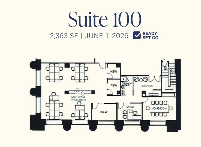 8 King St E, Toronto, ON à louer Plan d’étage- Image 1 de 1