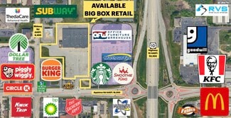 More details for 1578 Appleton Rd, Menasha, WI - Retail for Lease