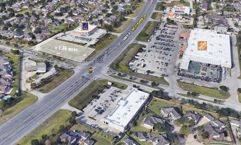 10402 Highway 6 S, Sugar Land, TX à louer - Aérien - Image 3 de 3
