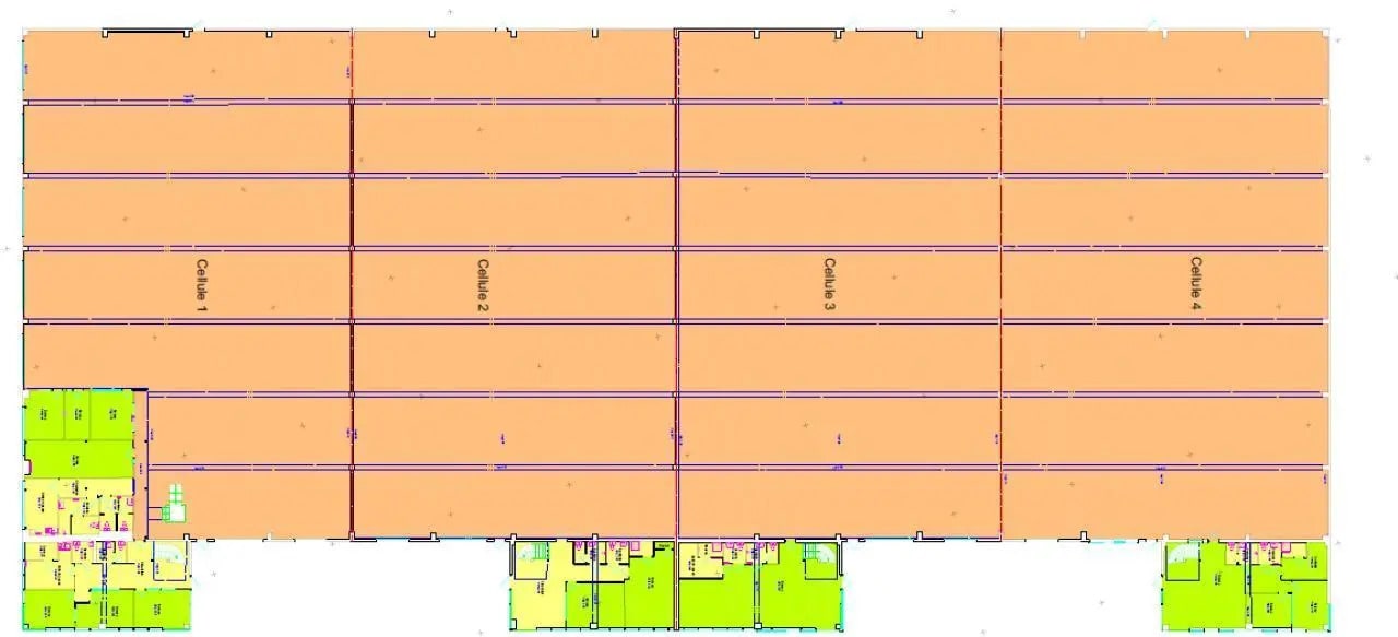 Flex in Chilly-Mazarin for lease Floor Plan- Image 1 of 3