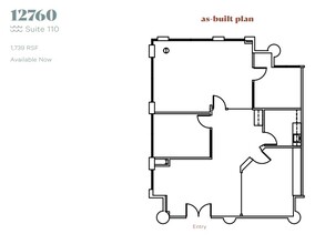 12750 High Bluff Dr, San Diego, CA à louer Plan d’étage- Image 1 de 1