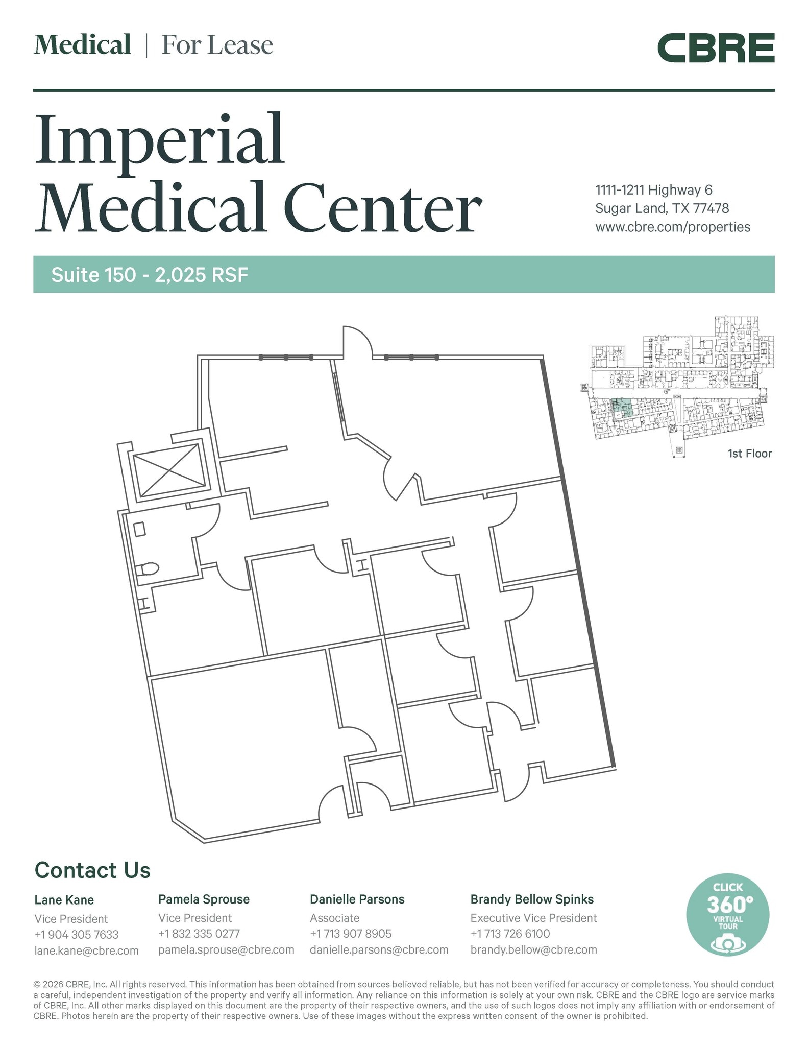 1111-1211 Highway 6, Sugar Land, TX à louer Photo intérieure- Image 1 de 1